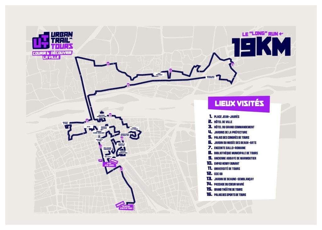 parcours 19 km utt